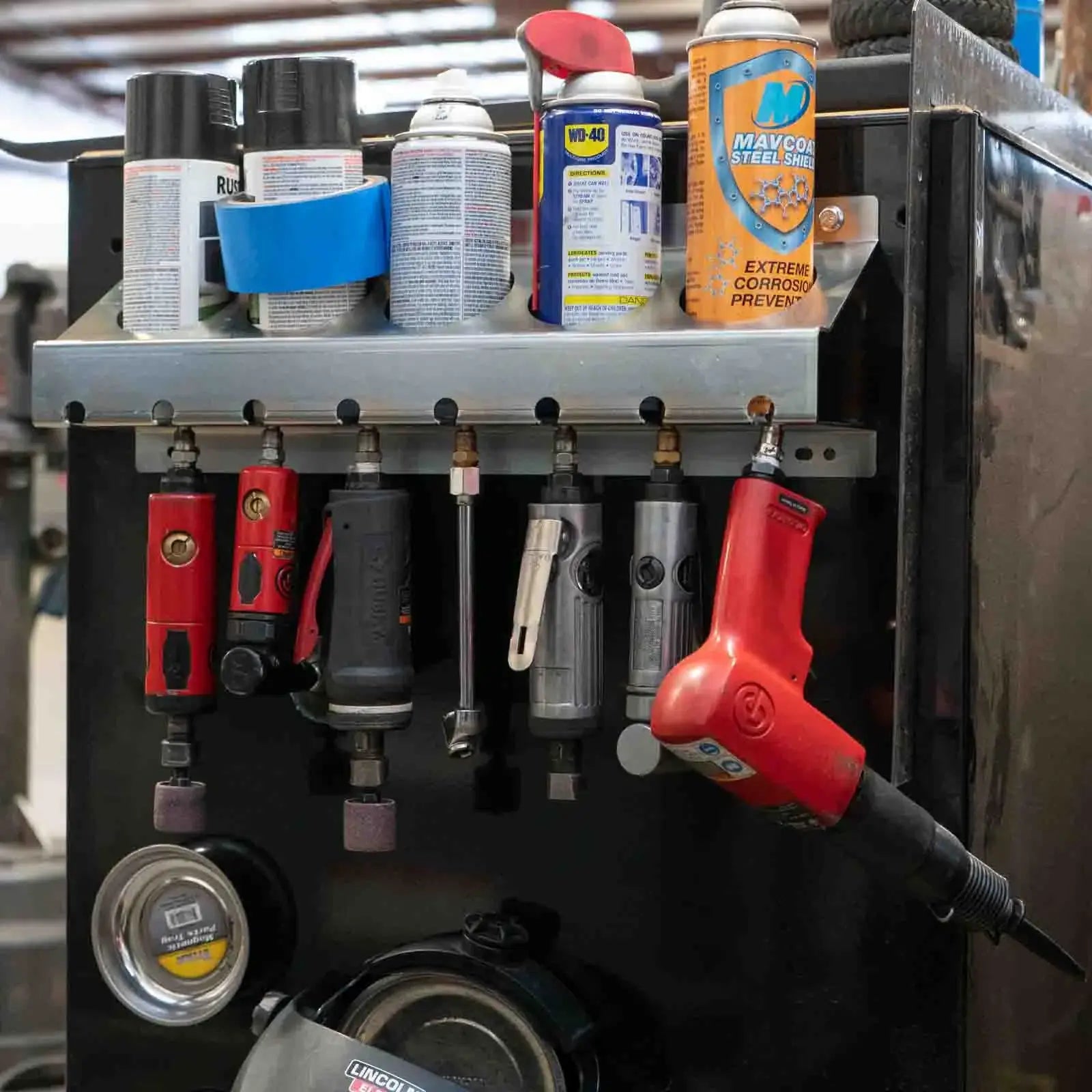 Air Tool & Aerosol Can Organizer