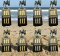 Marshin Whips Rosewell X-2 Billet Rocklights x8 (Kit)