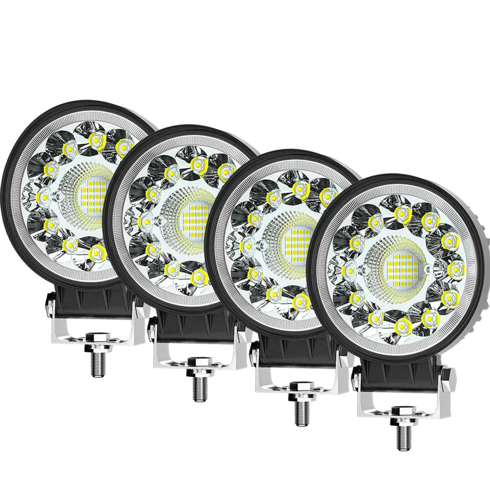 4" 123W LED Light Bar - Offroad Spotlight 12V/24V