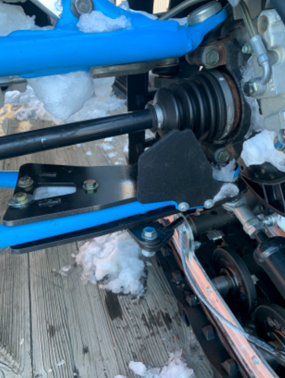 Bolt-On Backcountry Track Mounts - RZR XP1 & XP Turbo