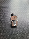 Radio Mic Mount with 1" Ball Adapter (Machined Aluminum)