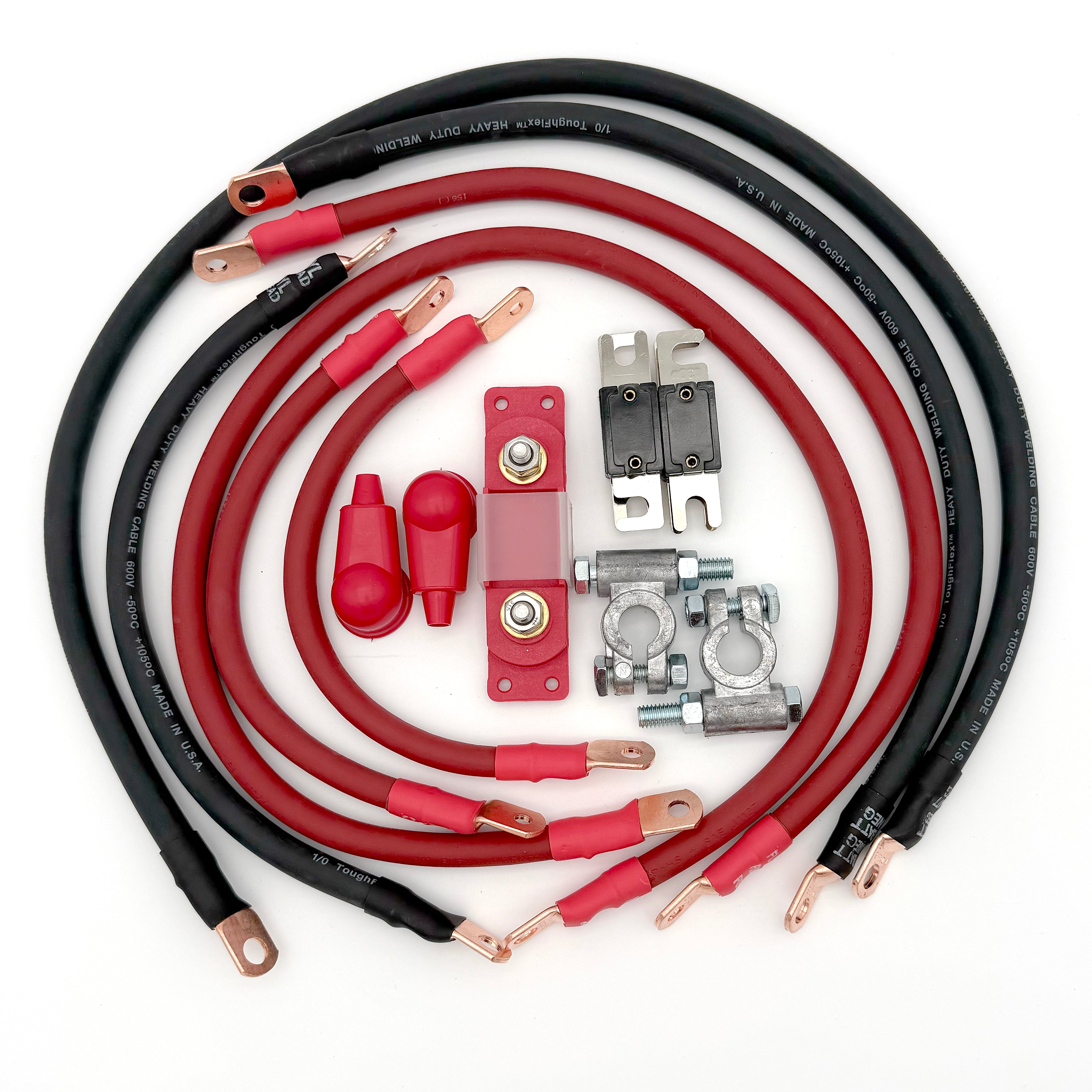 Jeep Wrangler TJ/LJ Big 7 Battery Cable Kit (1997-2006)