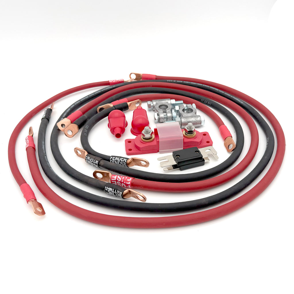 Toyota Tacoma Big 7 Battery Cable Kit (Gen 2 - 2005-2015)