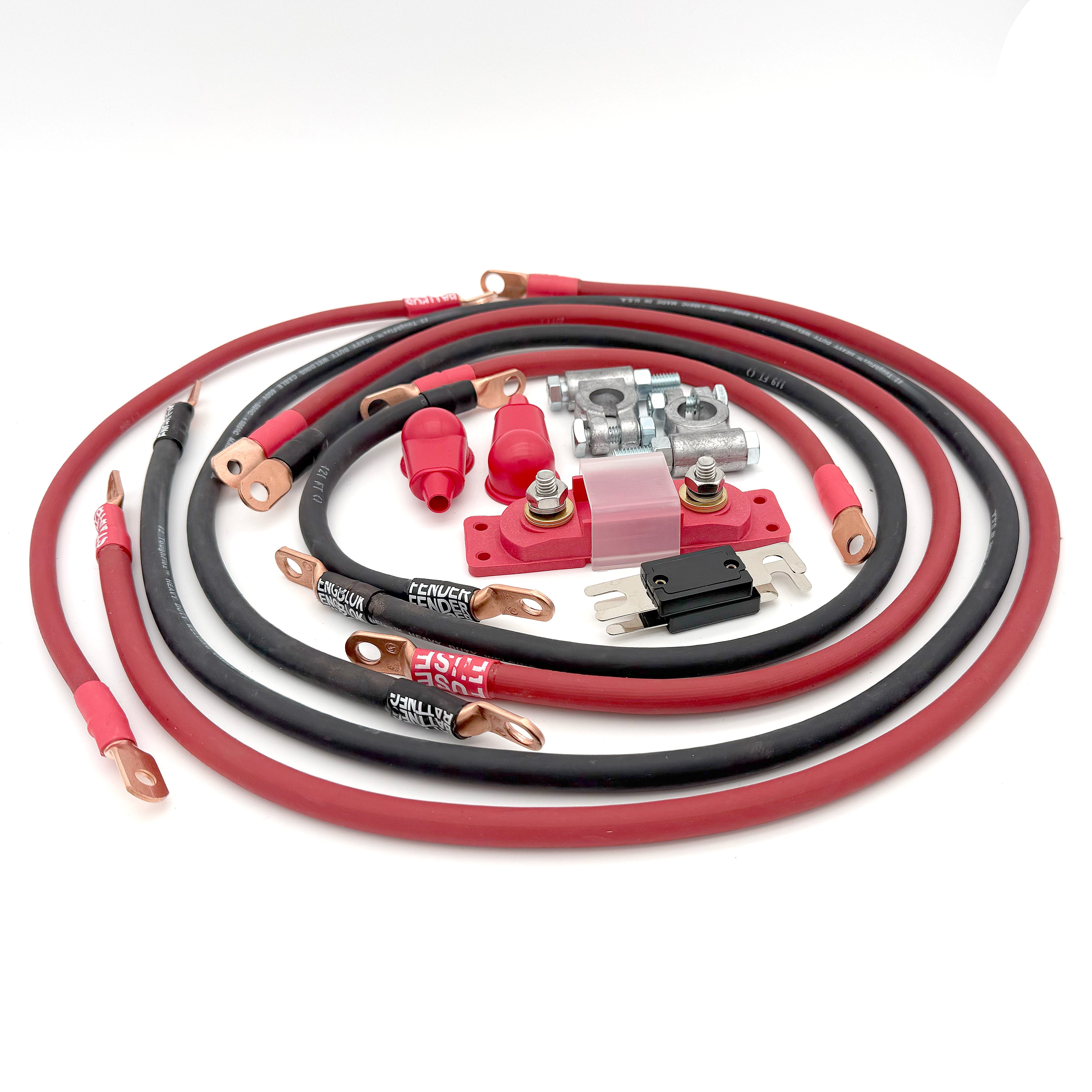 Toyota Tacoma Big 7 Battery Cable Kit (Gen 2 - 2005-2015)
