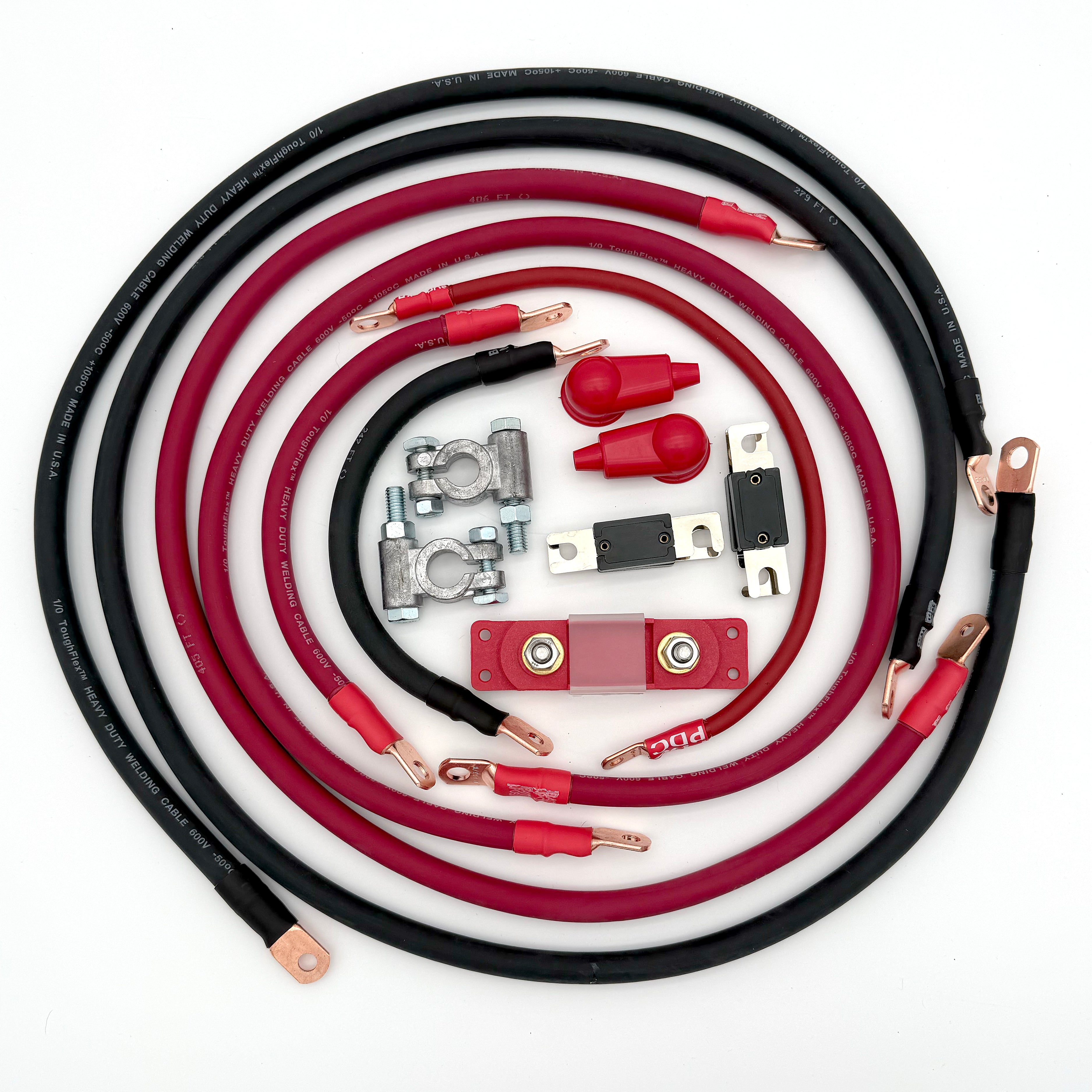 Toyota Tacoma Big 7 Battery Cable Kit (Gen 3 - 2016-2021)