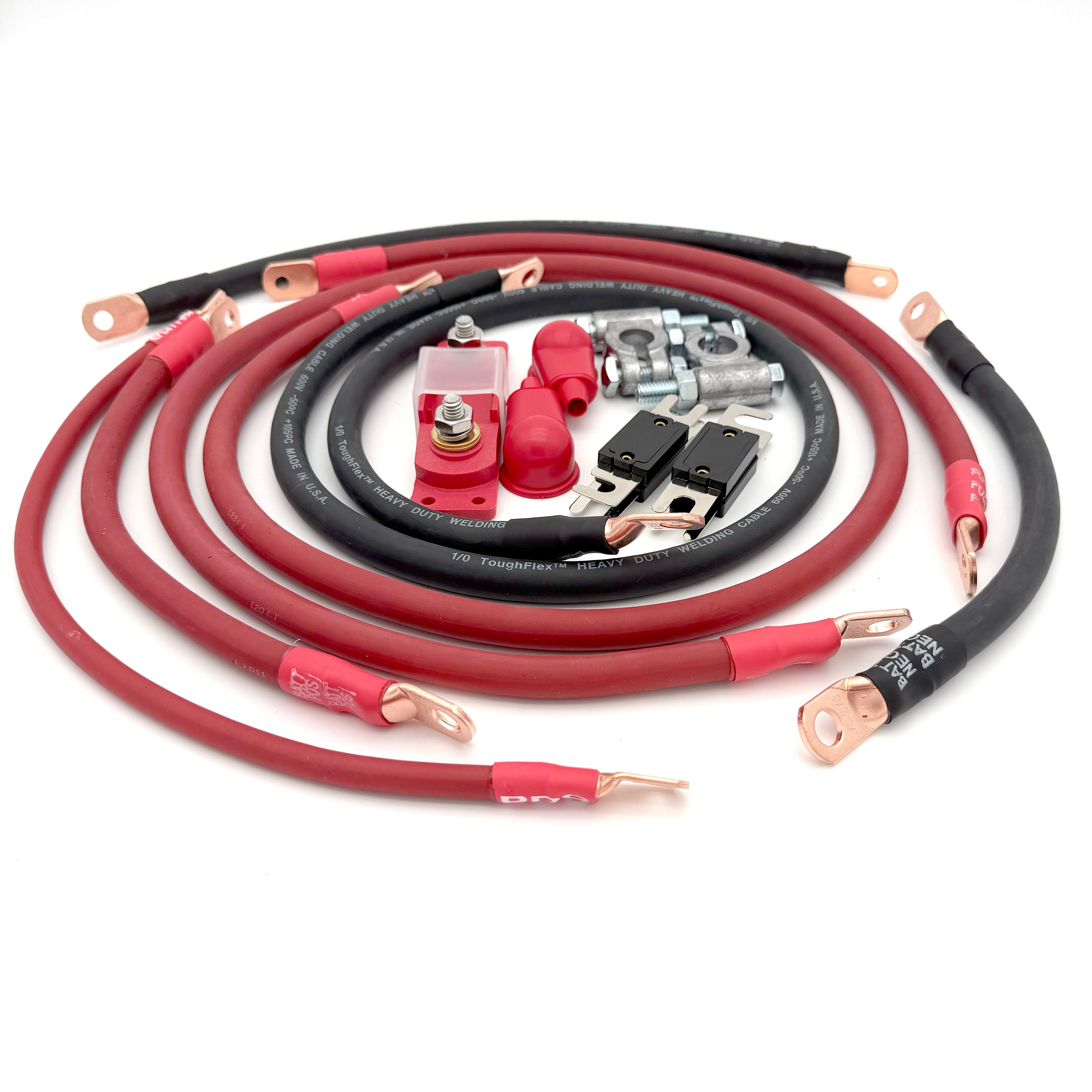 Toyota FJ Cruiser Big 7 Battery Cable Kit (2007–2014)