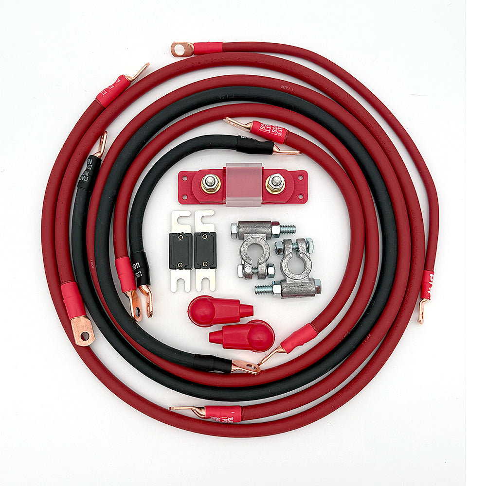 Toyota Tundra Big 7 Battery Cable Kit (Gen 2 - 2007-2022)