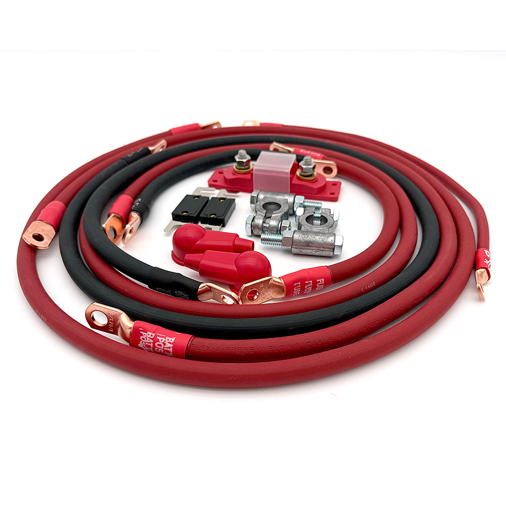 Toyota Tundra Big 7 Battery Cable Kit (Gen 1 - 2000-2006)