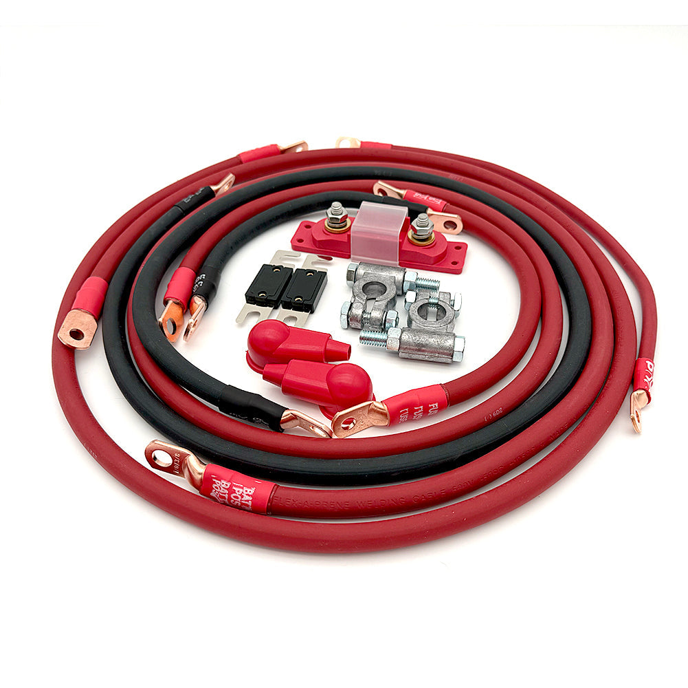 Toyota Tundra Big 7 Battery Cable Kit (Gen 1 - 2000-2006)