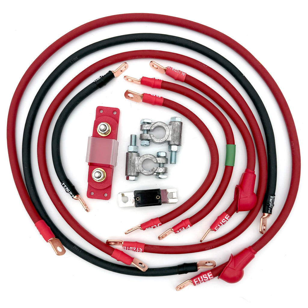Jeep Grand Cherokee WK Big 7 Battery Cable Kit (2005-2010)