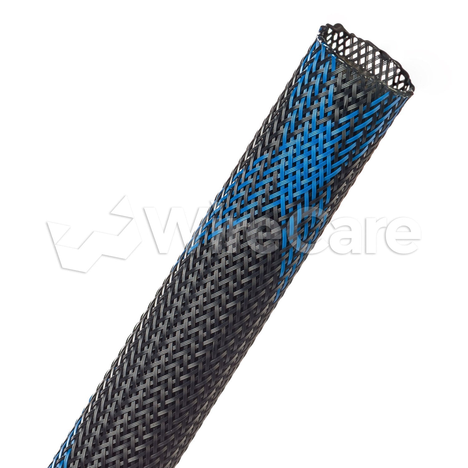 Wire Wrapped in Black with Blue Tracer (Diesel)