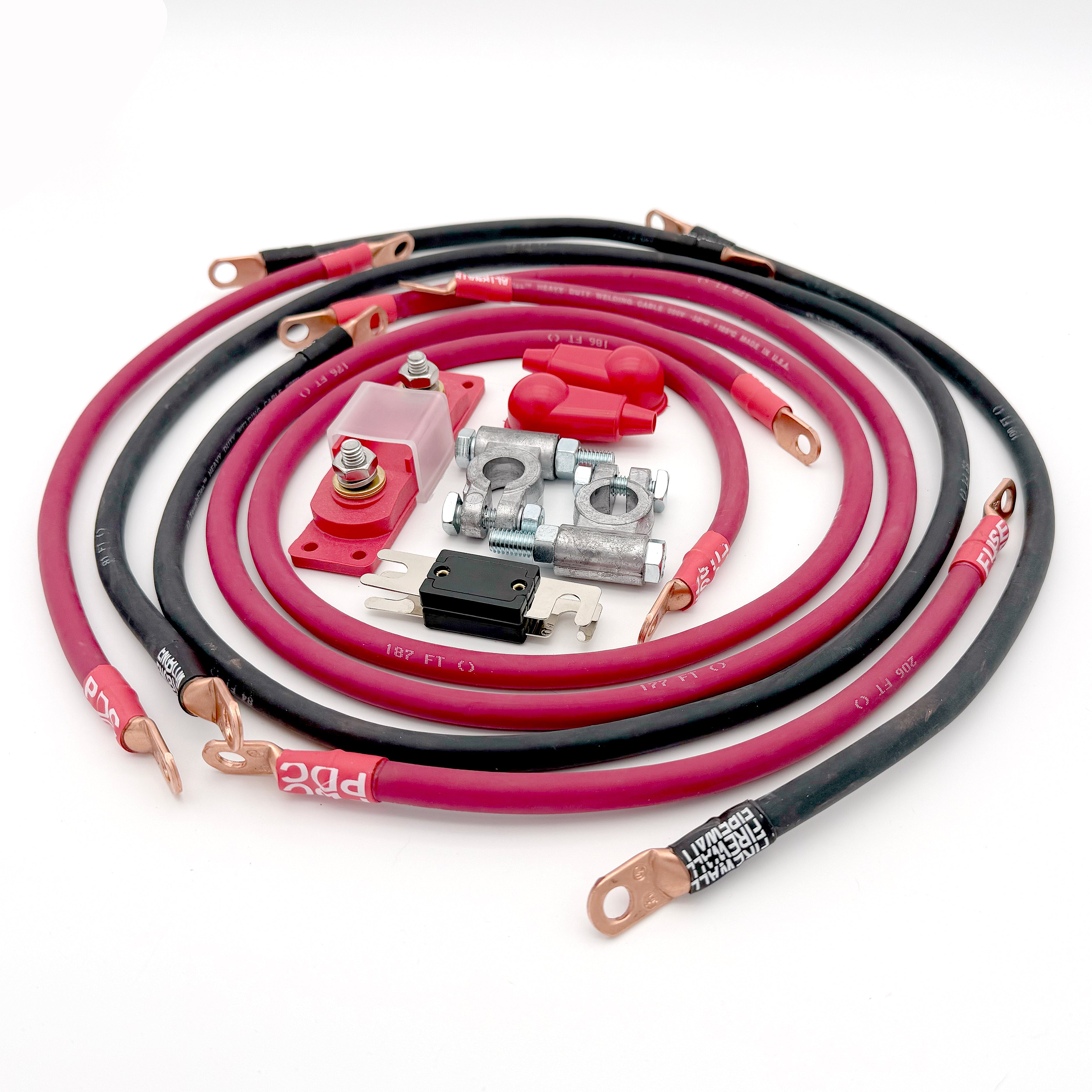 Jeep Grand Cherokee ZJ Big 7 Battery Cable Kit (1993-1998)