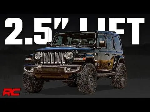 Rough Country 2.5" Lift Kit - Jeep Wrangler JL Rubicon 4WD (2018-2023)