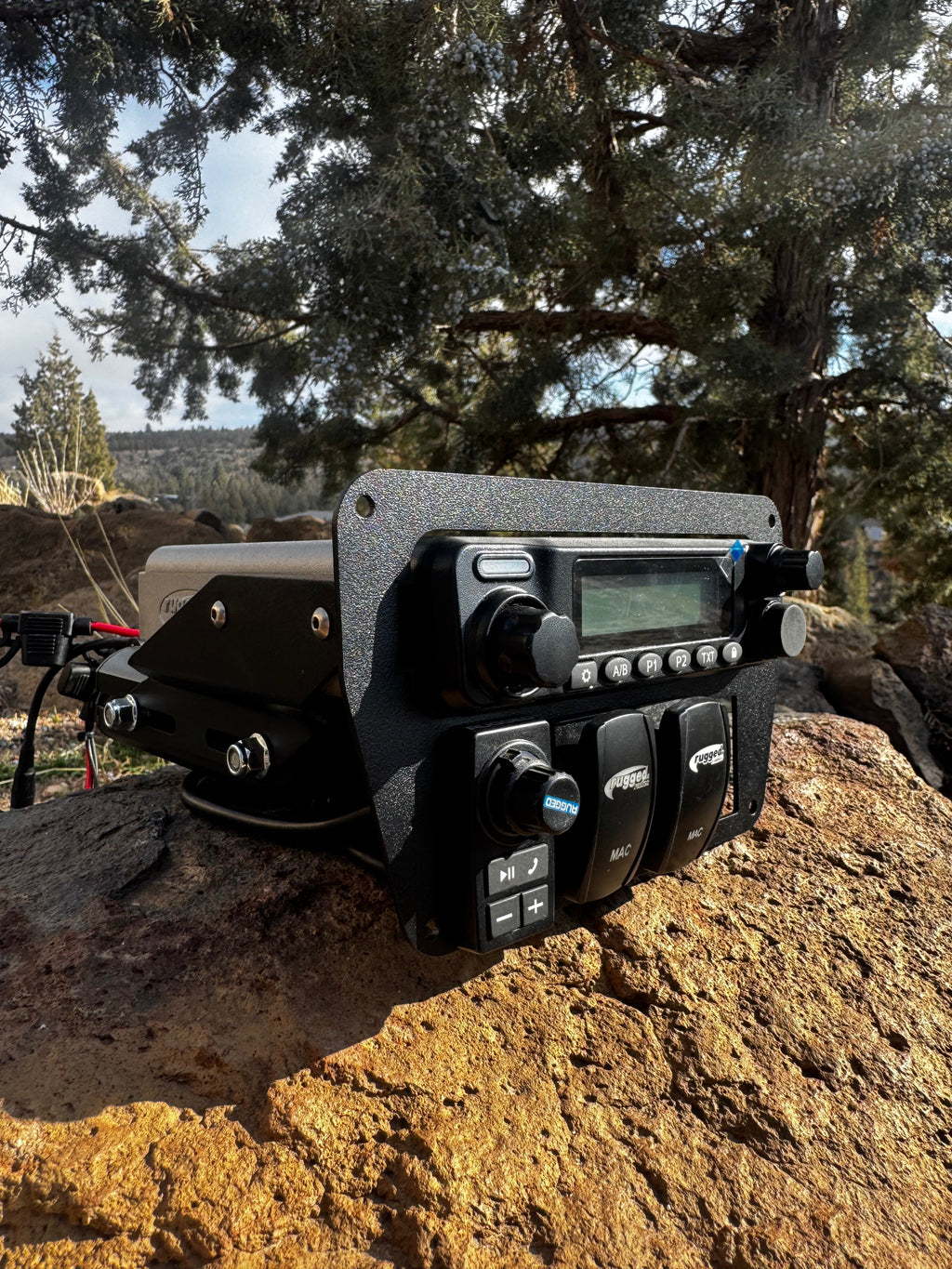Rugged Radios Remote Head Intercom Mount - Pairs with MT-DMU-RM-RS