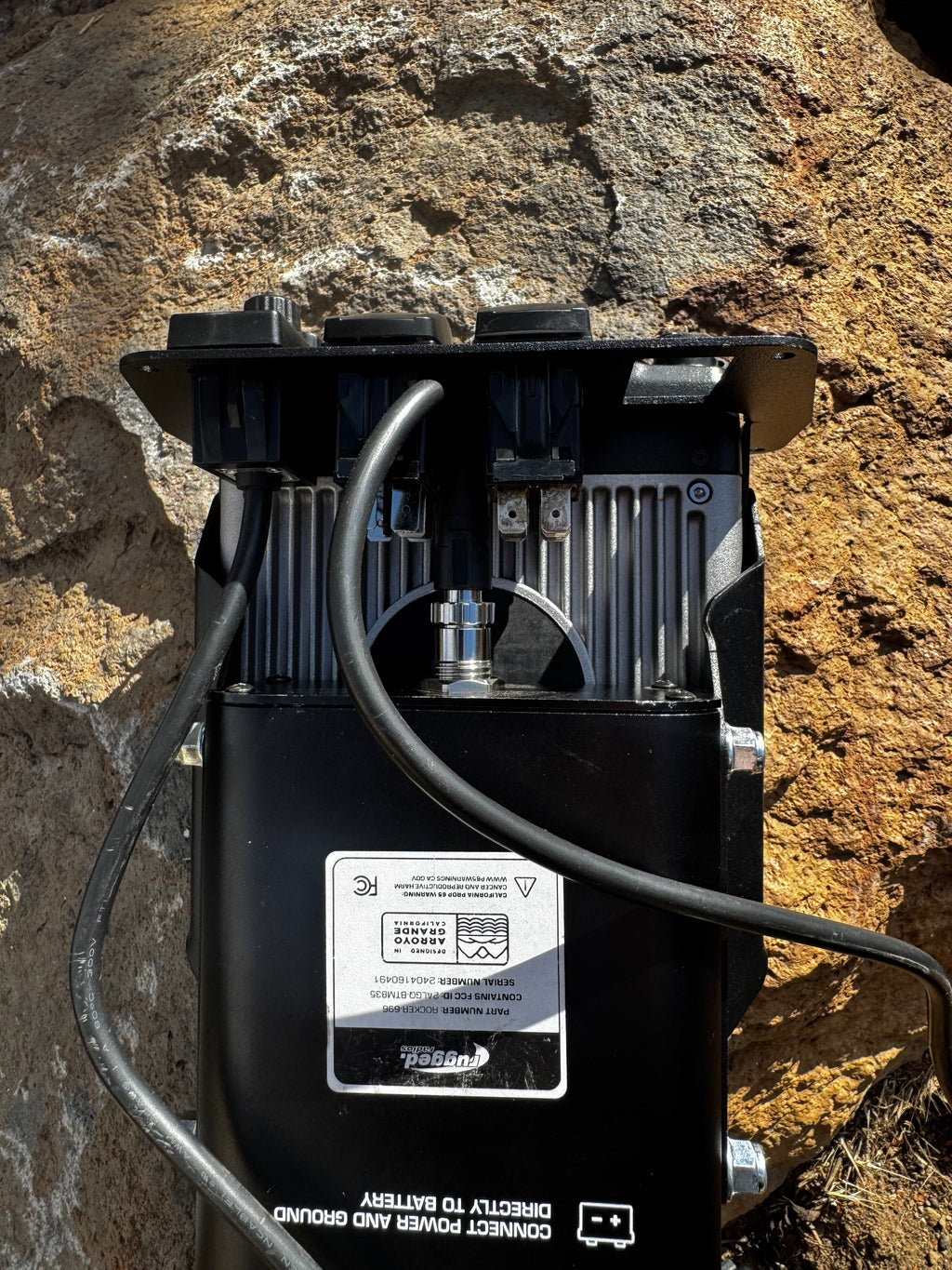 Rugged Radios Remote Head Intercom Mount - Pairs with MT-DMU-RM-RS
