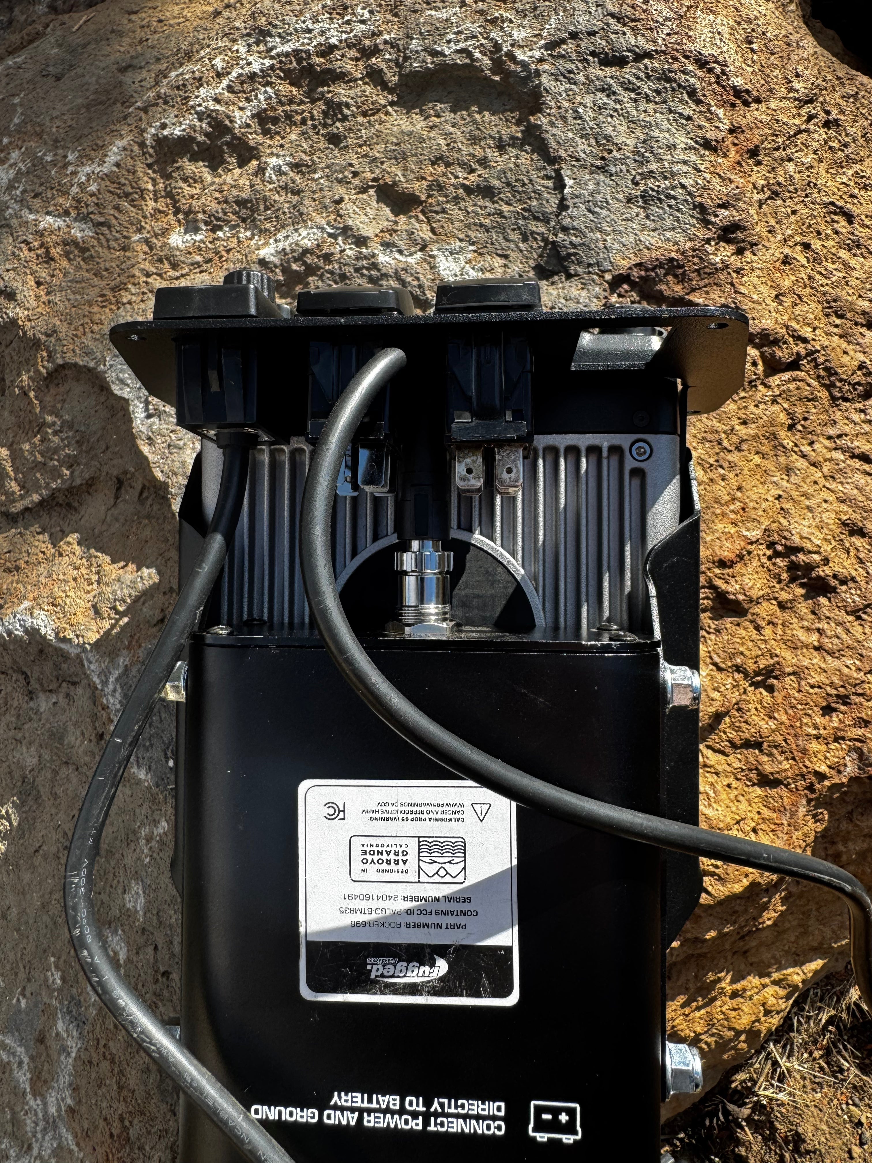 Rugged Radios Remote Head Intercom Mount - Pairs with MT-DMU-RM-RS
