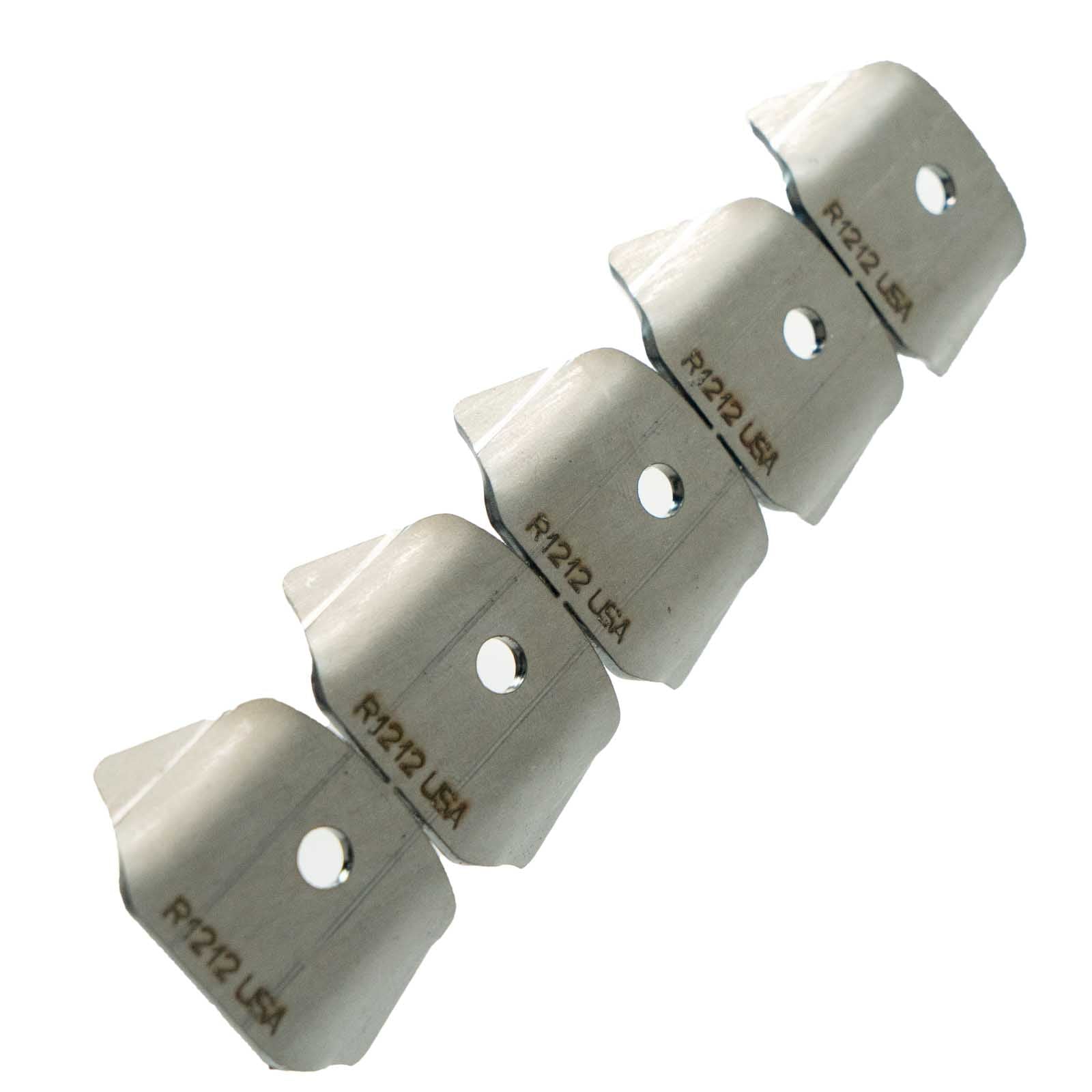 Small Trick Tab / Body Tab, 1/4" Hole [5 Pack]