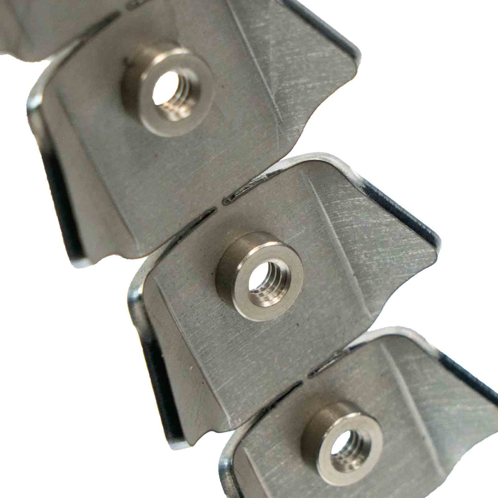 Small Trick Tab with 1/4"x20 Threaded Insert (5 Pack)