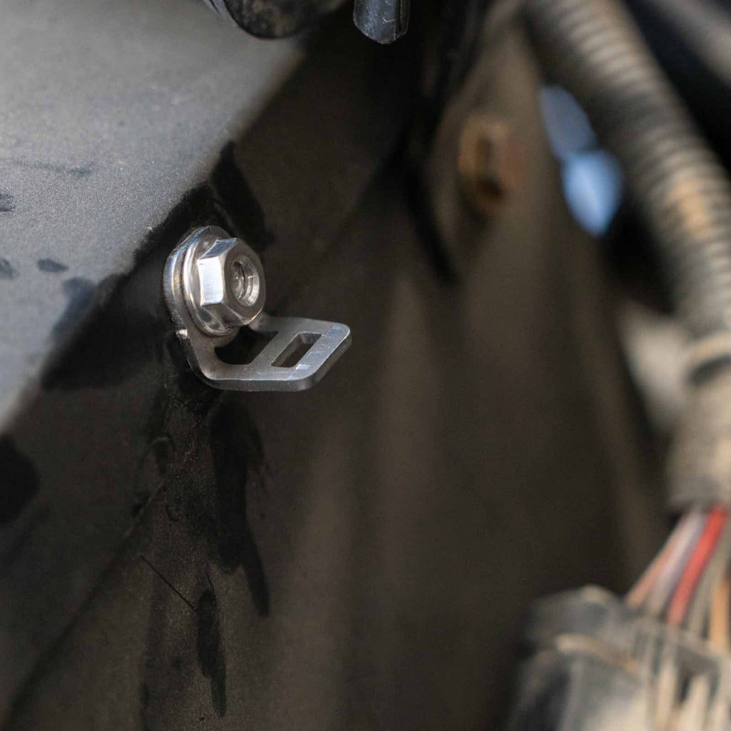 Bolt on Zip tie Tab 1/4" (5 Pack)
