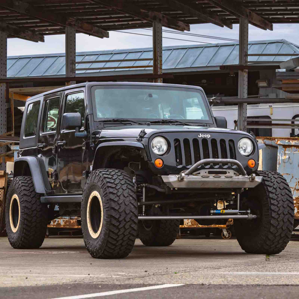 Frame Chop Front Bumper with Stinger for Jeep JK