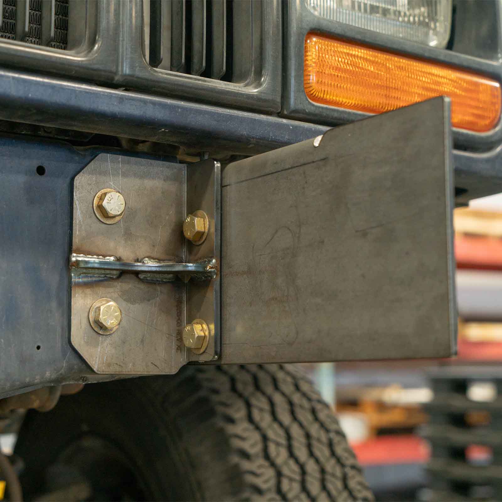 Front Bumper Frame Tie-In Brackets for Jeep XJ
