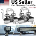 LED Light Bar Hood Mount Brackets (2PCS)